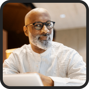 Person considering nerve health information